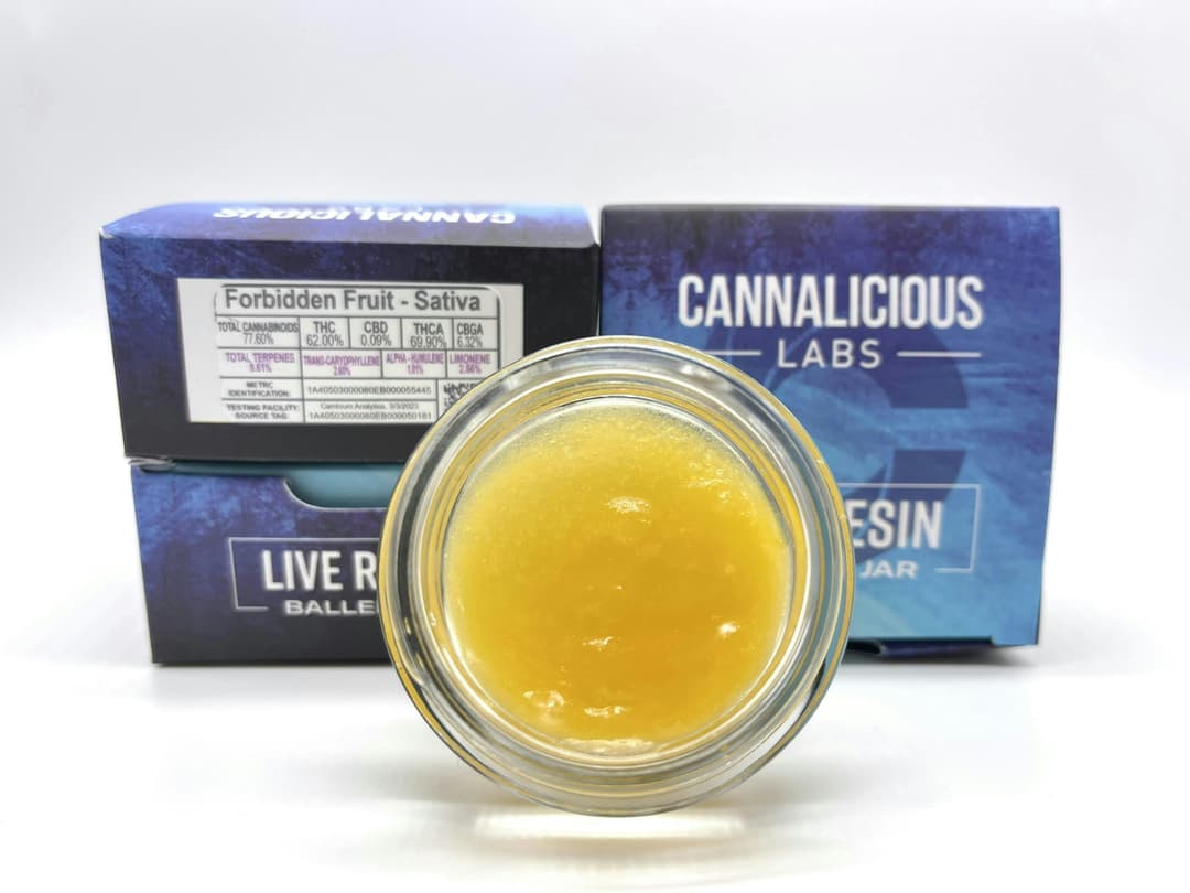 Forbidden Fruit Live Resin - 7.0g Baller Jar