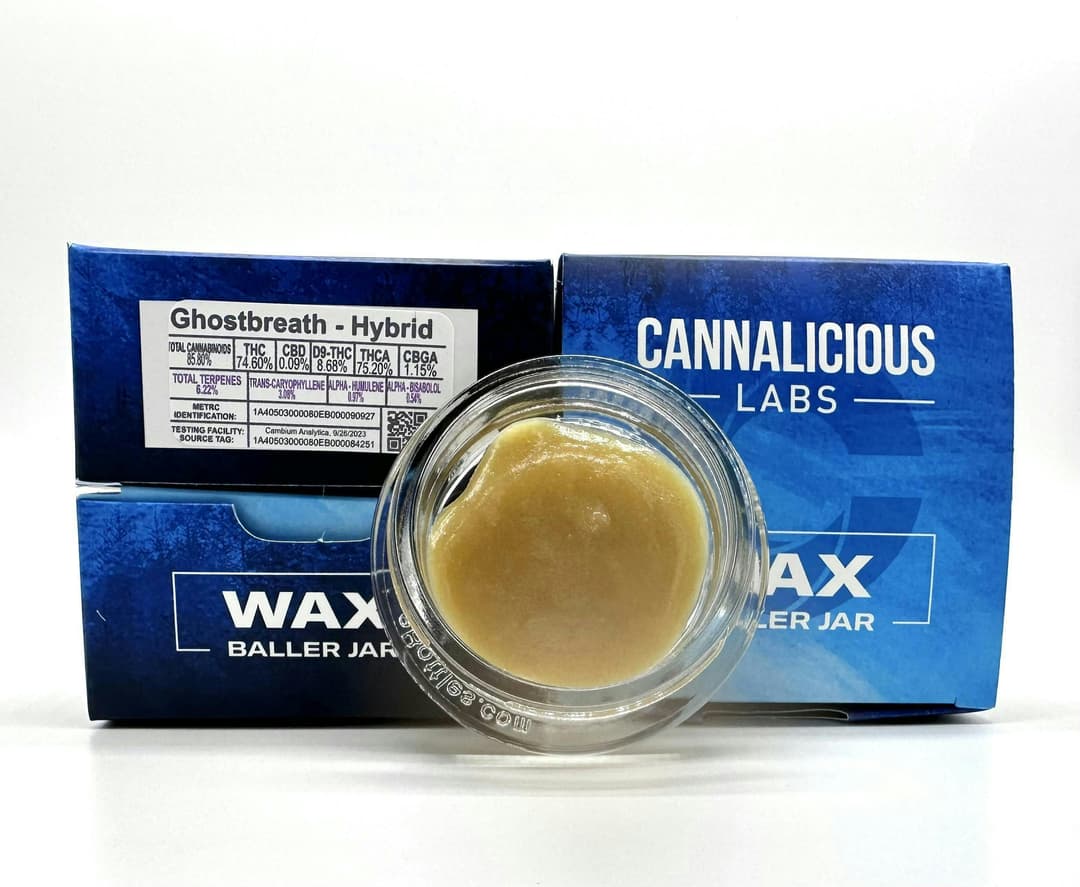 Ghostbreath Wax Baller Jar