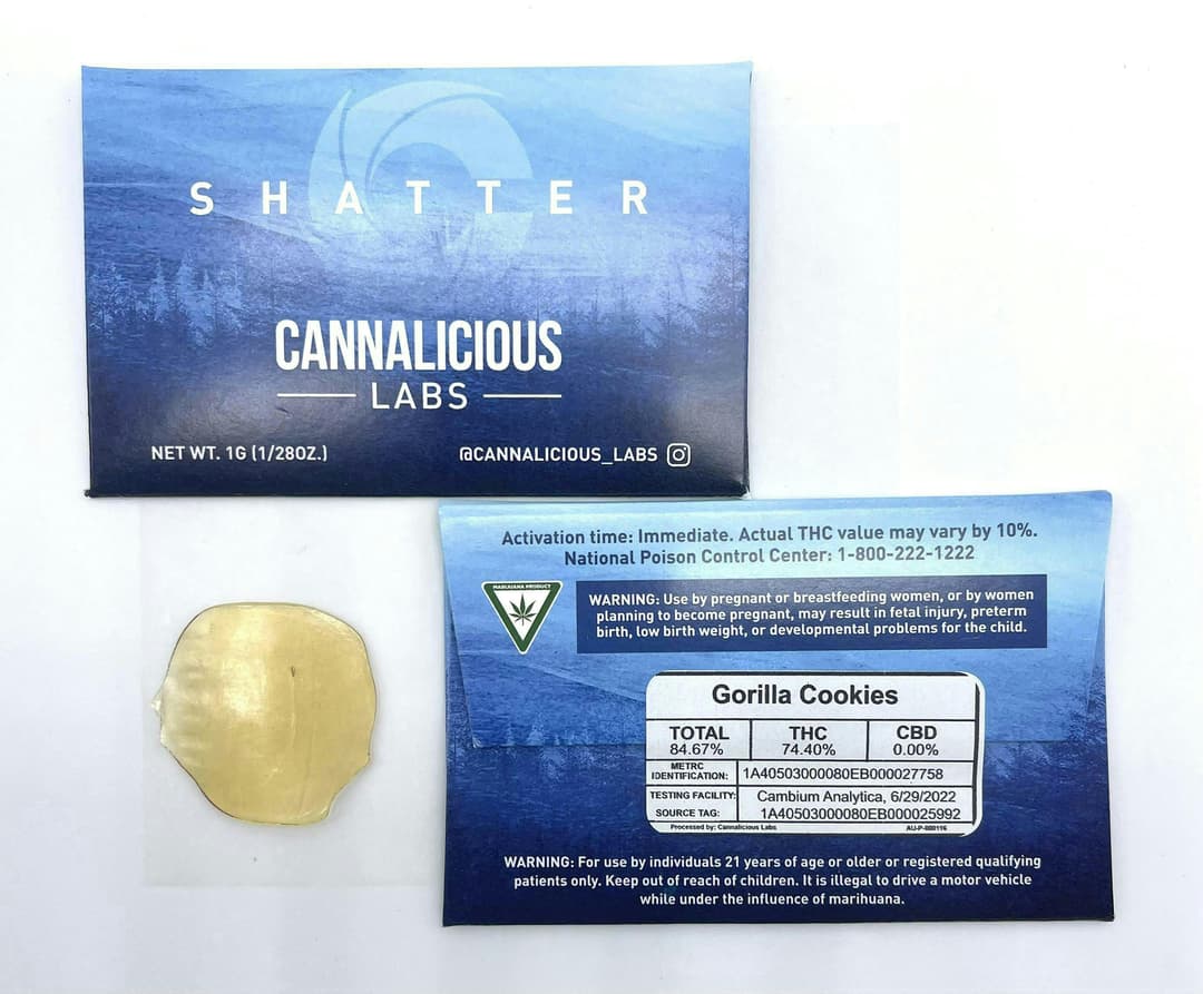 Gorilla Cookies Shatter