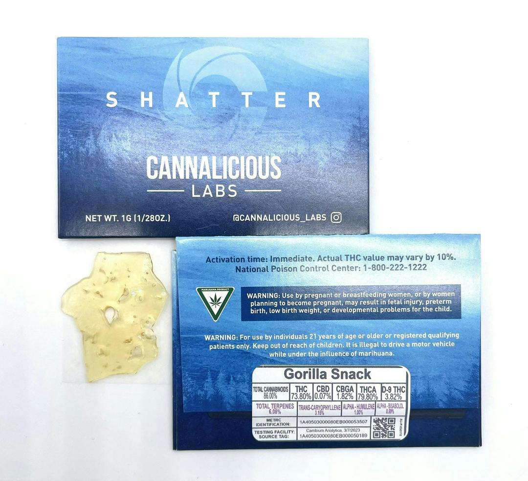 Gorilla Snacks Shatter