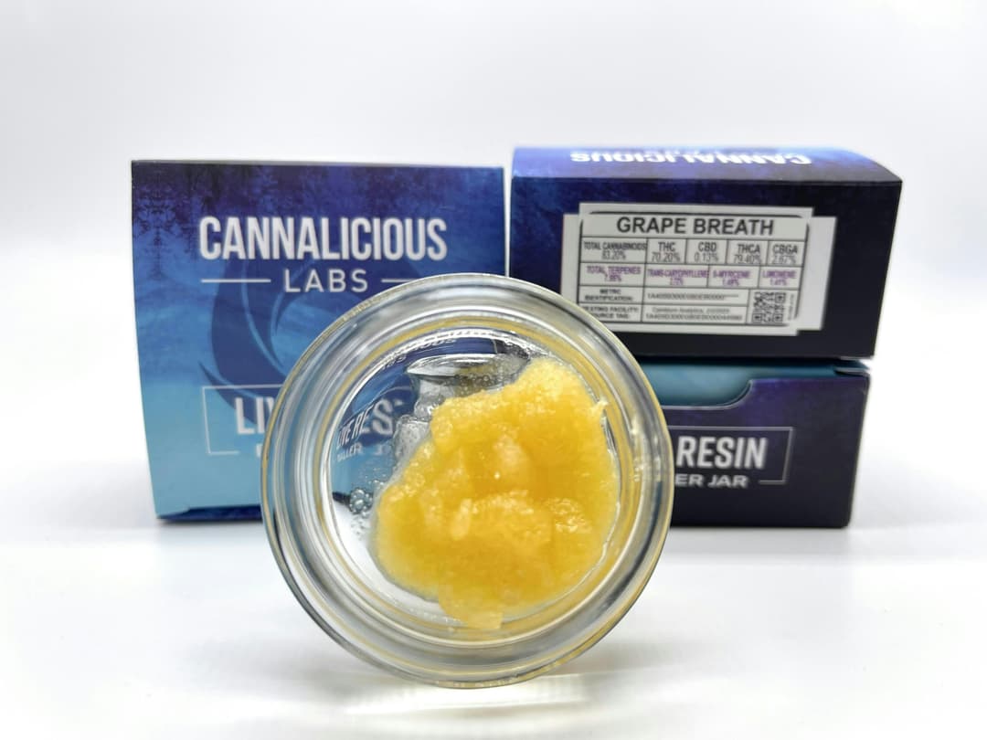 Grape Breath Live Resin - 7.0g Baller Jar