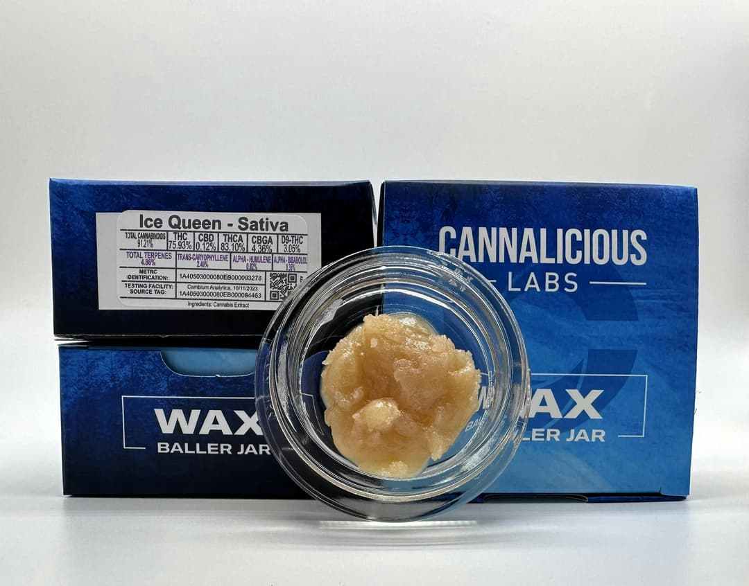 Ice Queen Wax Baller Jar - Sativa