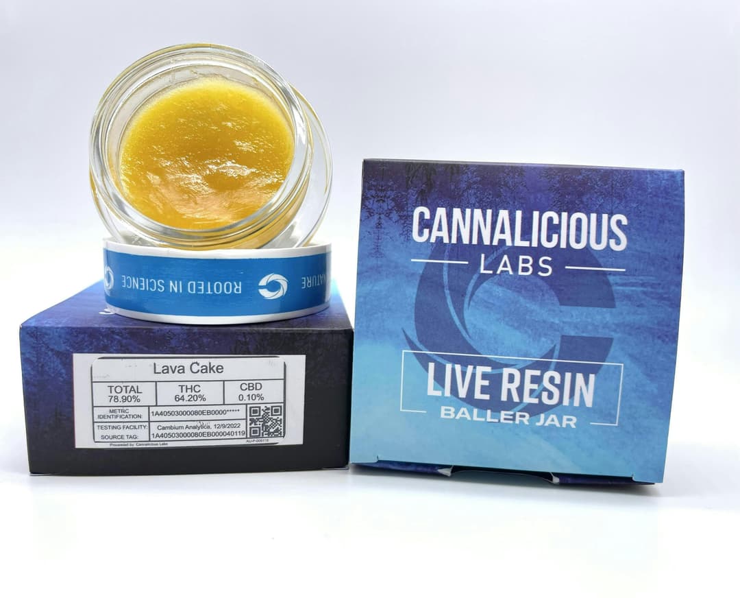 Lava Cake Live Resin - 7.0g Baller Jar - Sativa