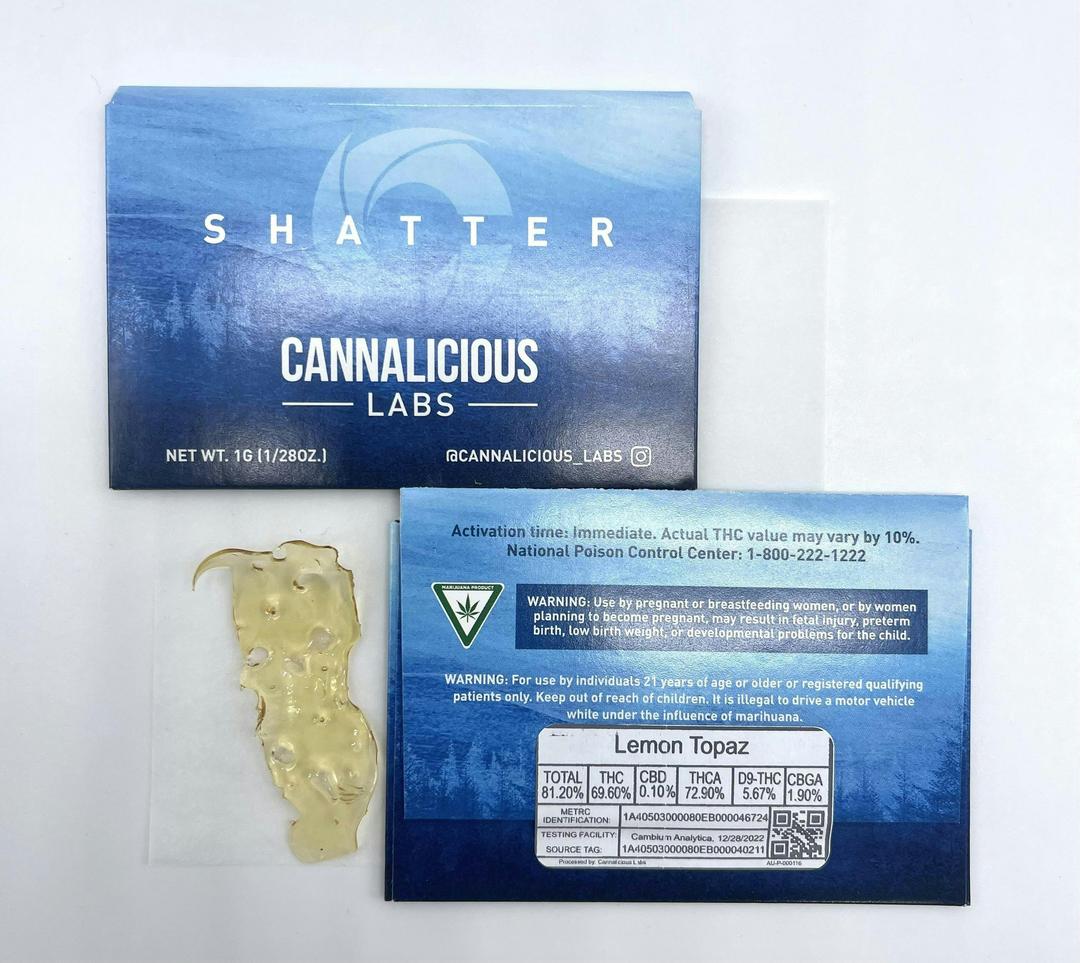 Lemon Topaz Shatter