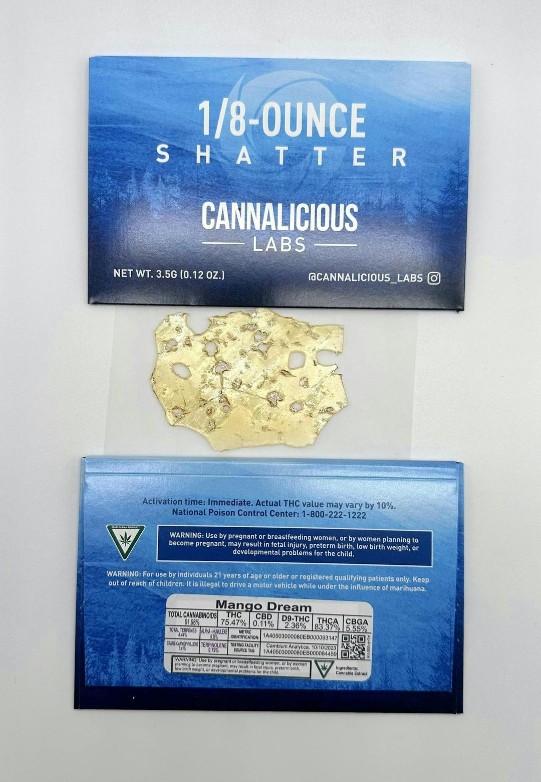 Mango Dream Shatter - 1/8oz