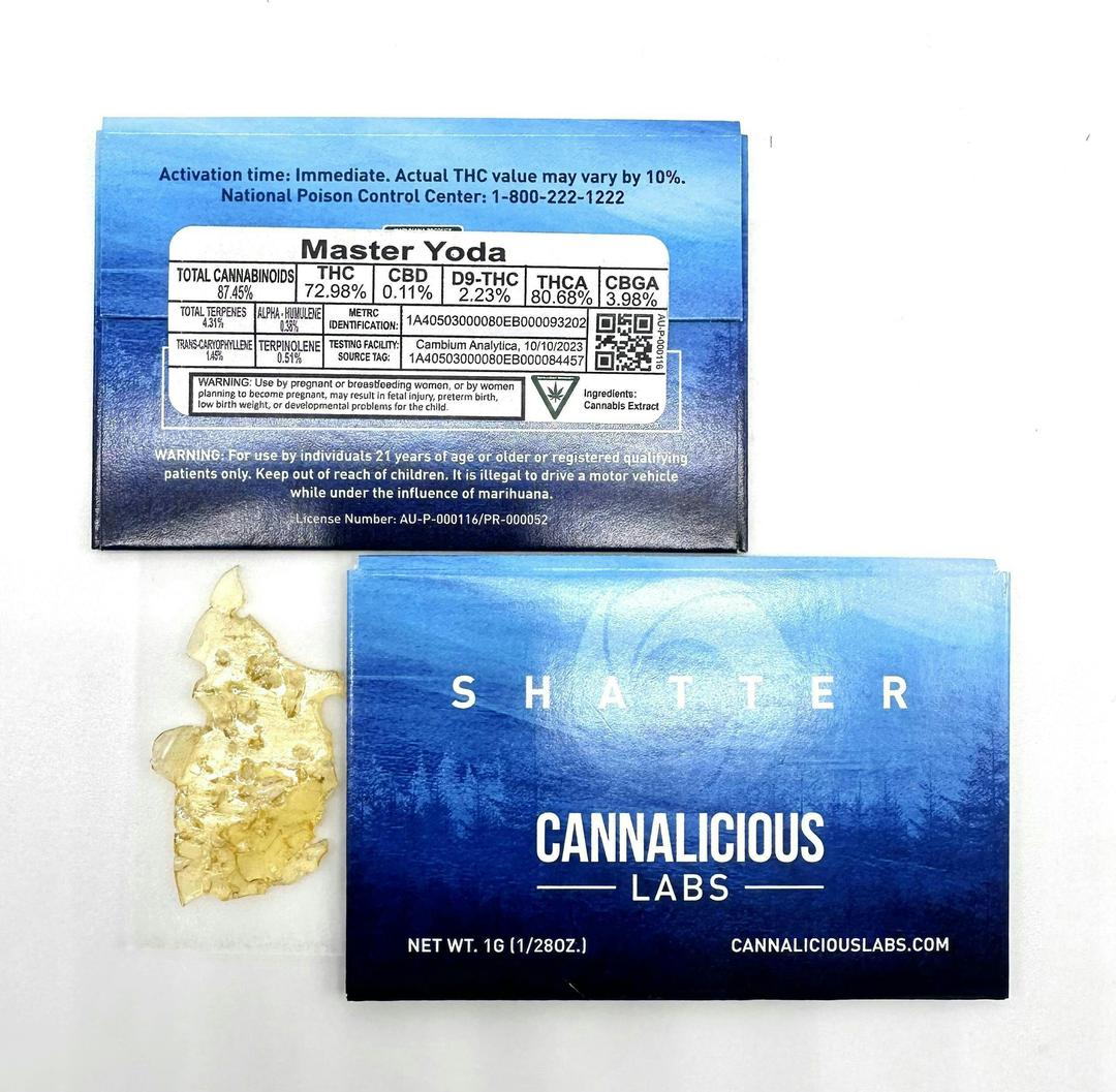 Master Yoda Shatter