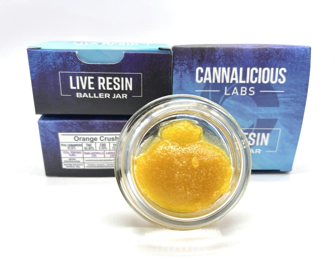 Orange Crush Live Resin - Baller Jar