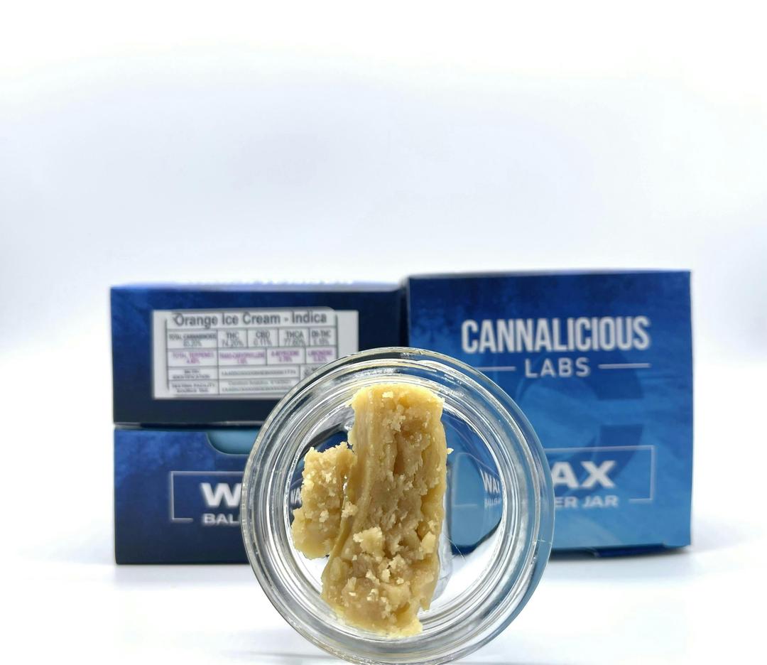 Orange Ice Cream Wax - 7.0g Baller Jar