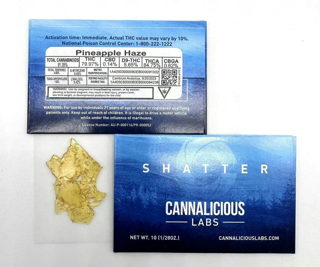 Pineapple Haze Shatter