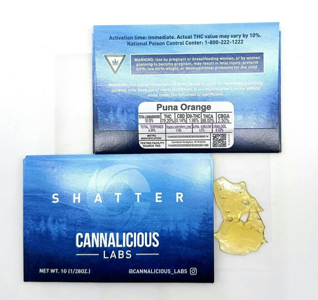 Puna Orange Shatter