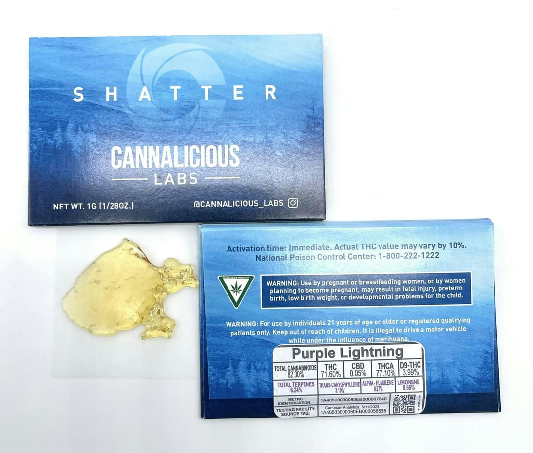 Purple Lightning Shatter