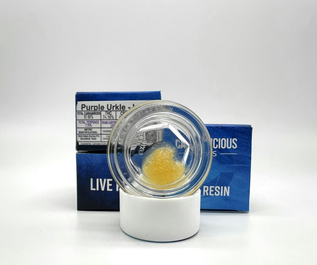 Purple Urkle Live Resin - Indica