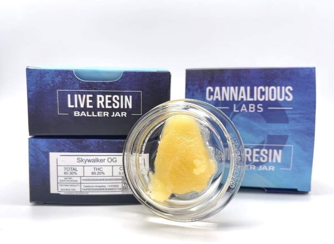 Skywalker OG Live Resin- 7.0g Baller Jars