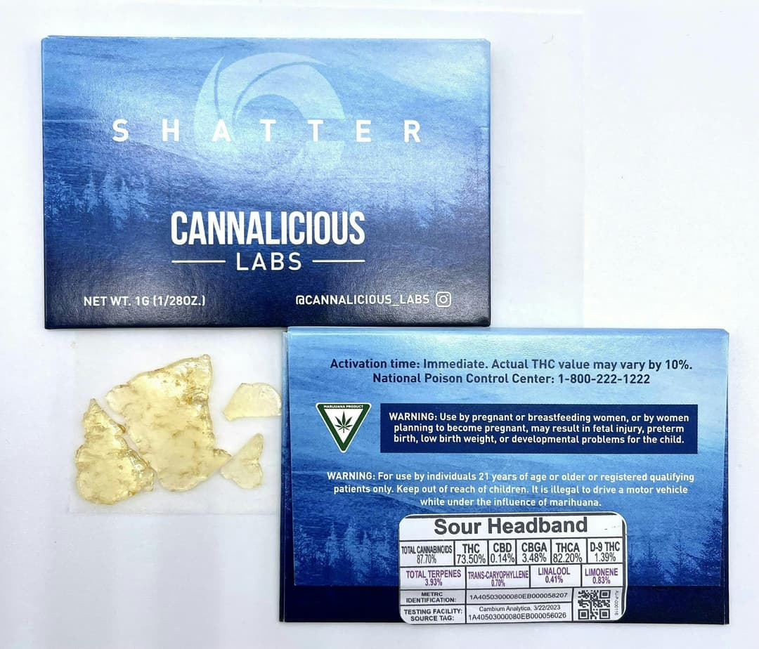 Sour Headband Shatter