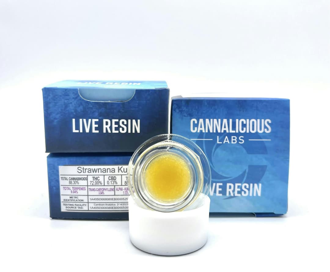 Strawnana Kush Live Resin