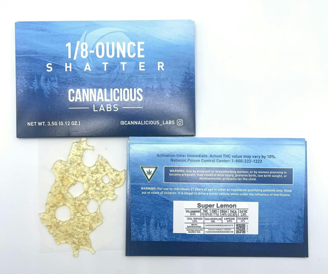 Super Lemon Shatter - 1/8oz