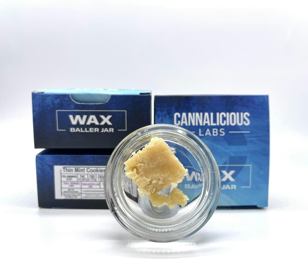 Thin Mint Cookies Wax - 7.0g Baller Jar