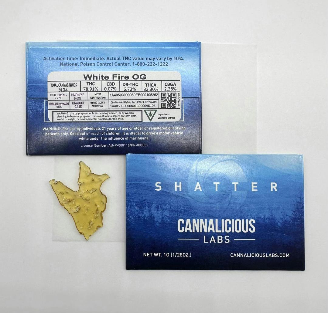 White Fire OG Shatter