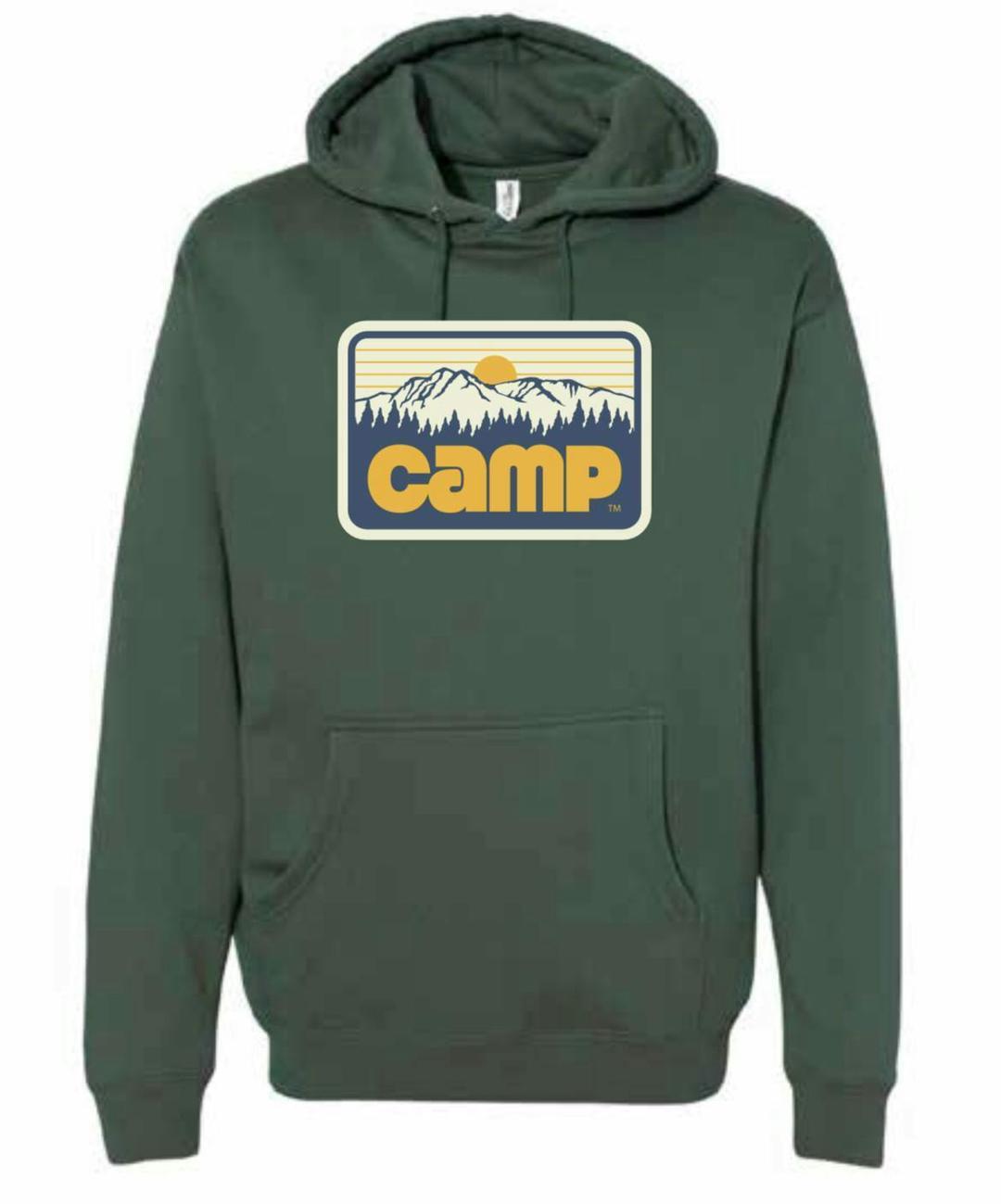 CAMP Badge Hoodie Alpine Green