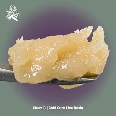 Chem D Cold Cure Live Hash Rosin
