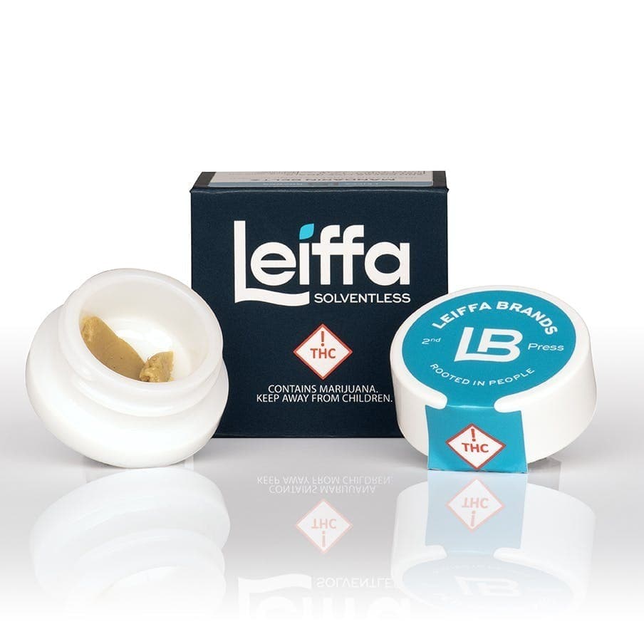 Leiffa - 1g - Papaya Cake - 2nd Press Live Rosin