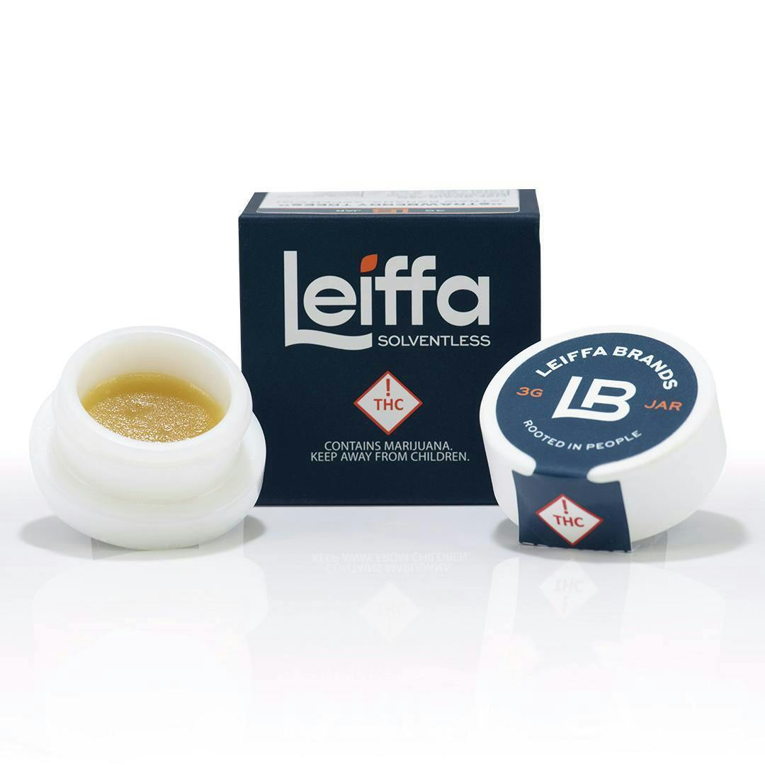 Leiffa - 3g - Blue Garlic - Live Rosin Jam