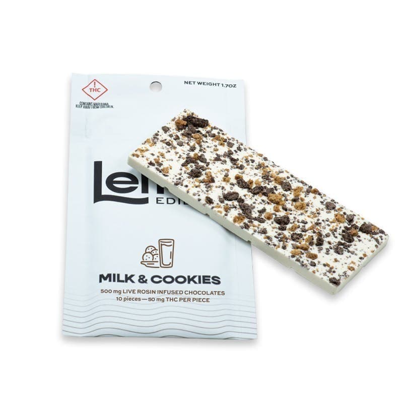 Leiffa - 500mg - Milk & Cookies - Solventless Chocolate