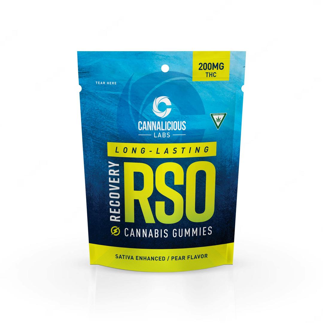 RSO Recovery Gummy - Pear - Sativa - 200mg