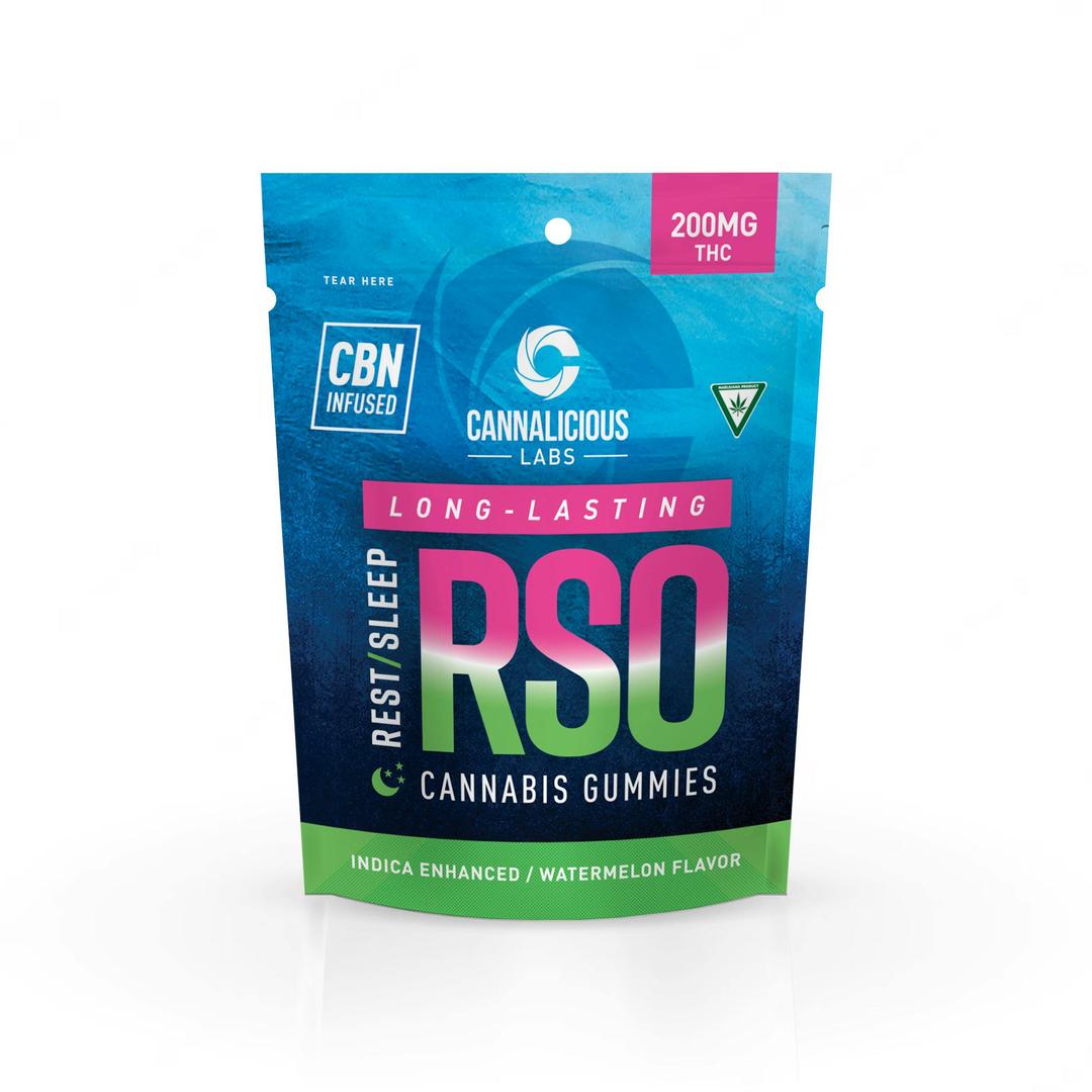 RSO Gummies - Rest - Watermelon - 200mg