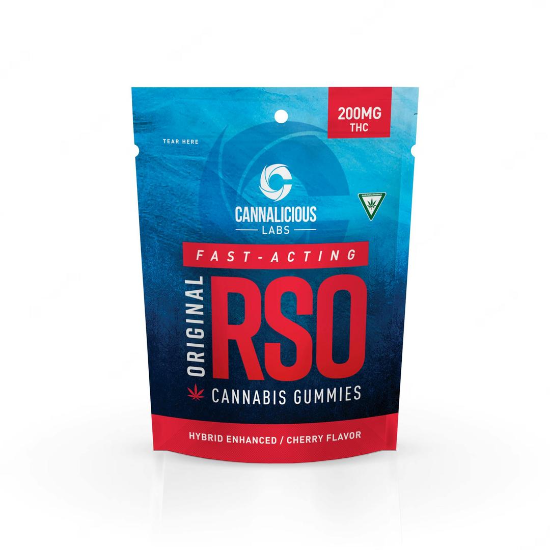 RSO Gummy - Cherry - Hybrid - 200mg THC