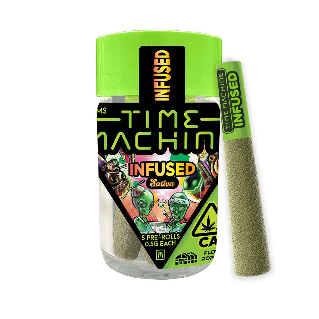 Peach Ringz Sativa Infused Pre-Roll .5g 5-Pack (2.5g)