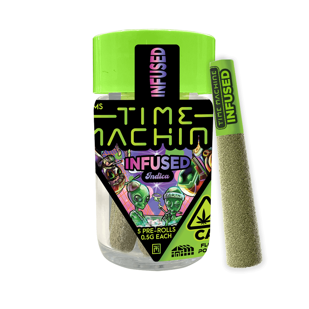 Strawberry Kush Indica Infused Pre-Roll .5g 5-Pack (2.5g)