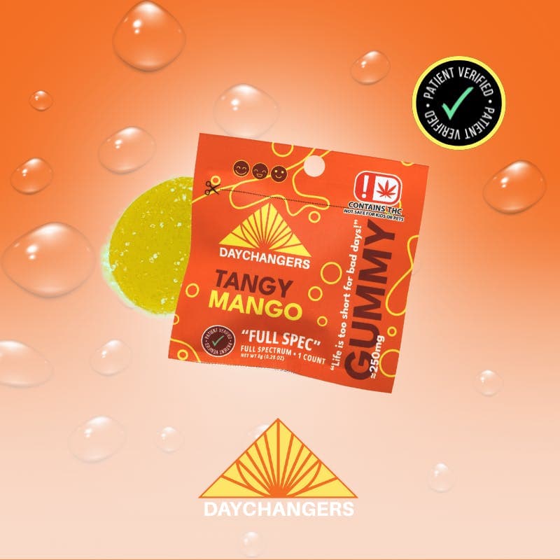 Day Changer - Mango -SINGLES- 250mg FULL SPEC THC
