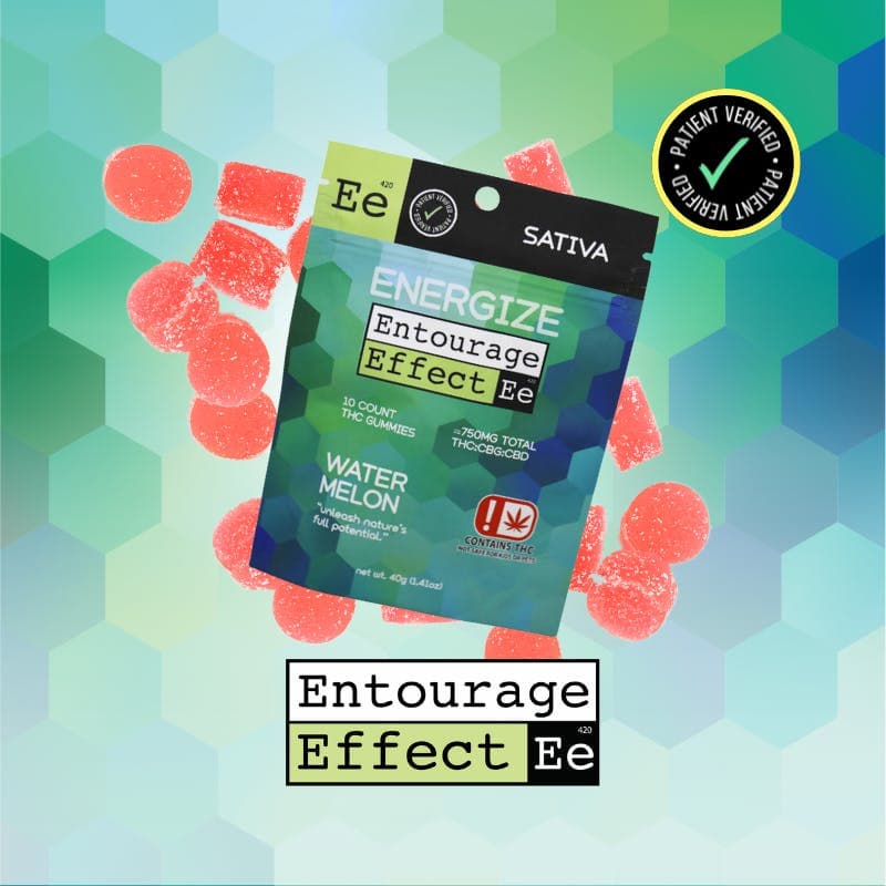 Entourage Effect SATIVA Watermelon Gummy 10ct