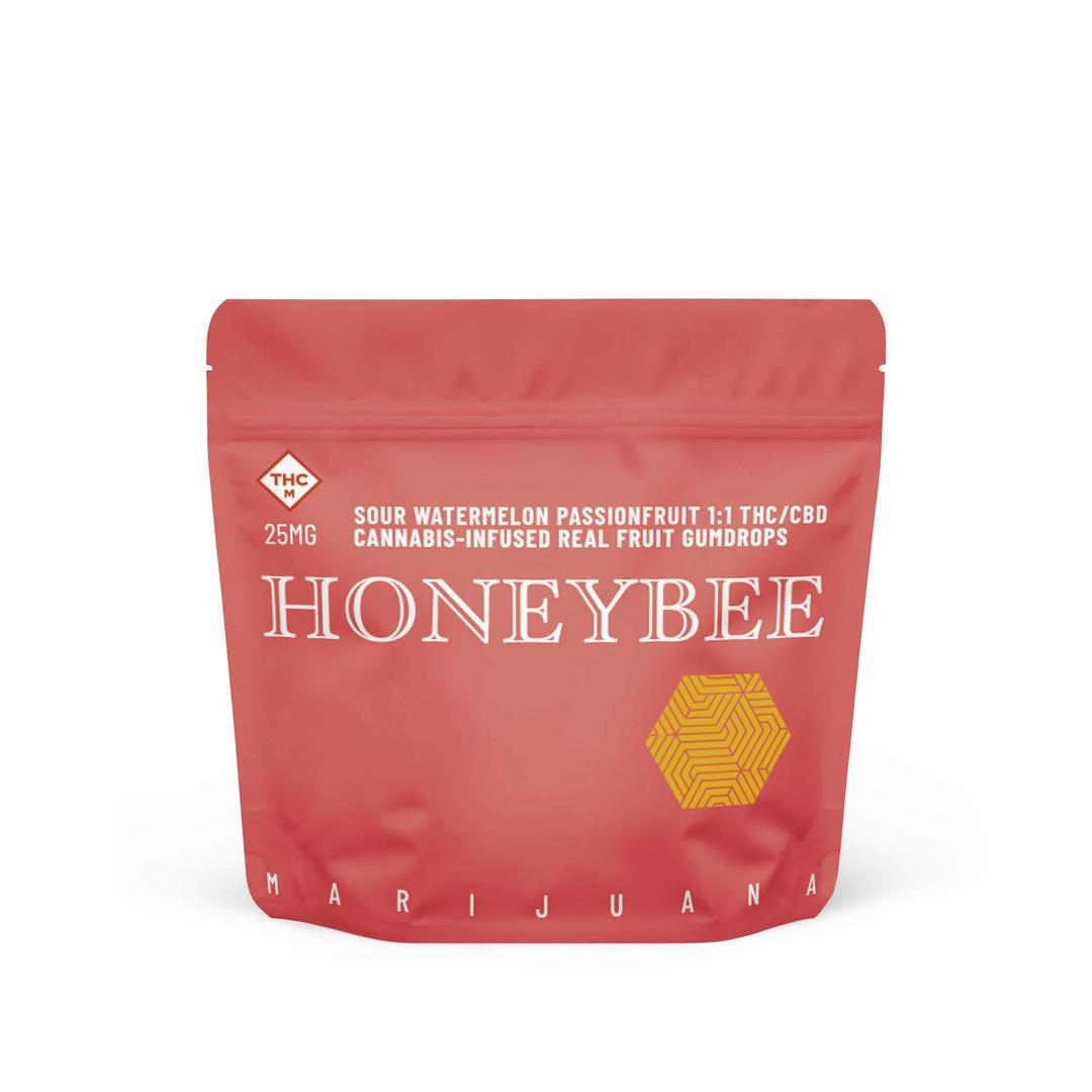 Sour Watermelon Passionfruit 1:1 Gumdrops 5-pack