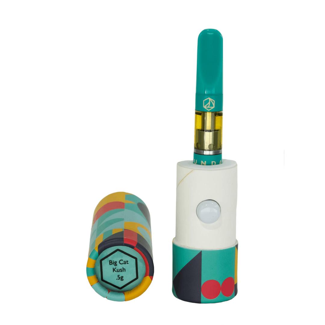 0.5g Cured Resin Cartridge Big Cat Kush
