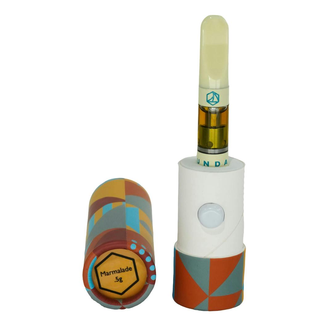 0.5g Cured Resin Cartridge Marmalade
