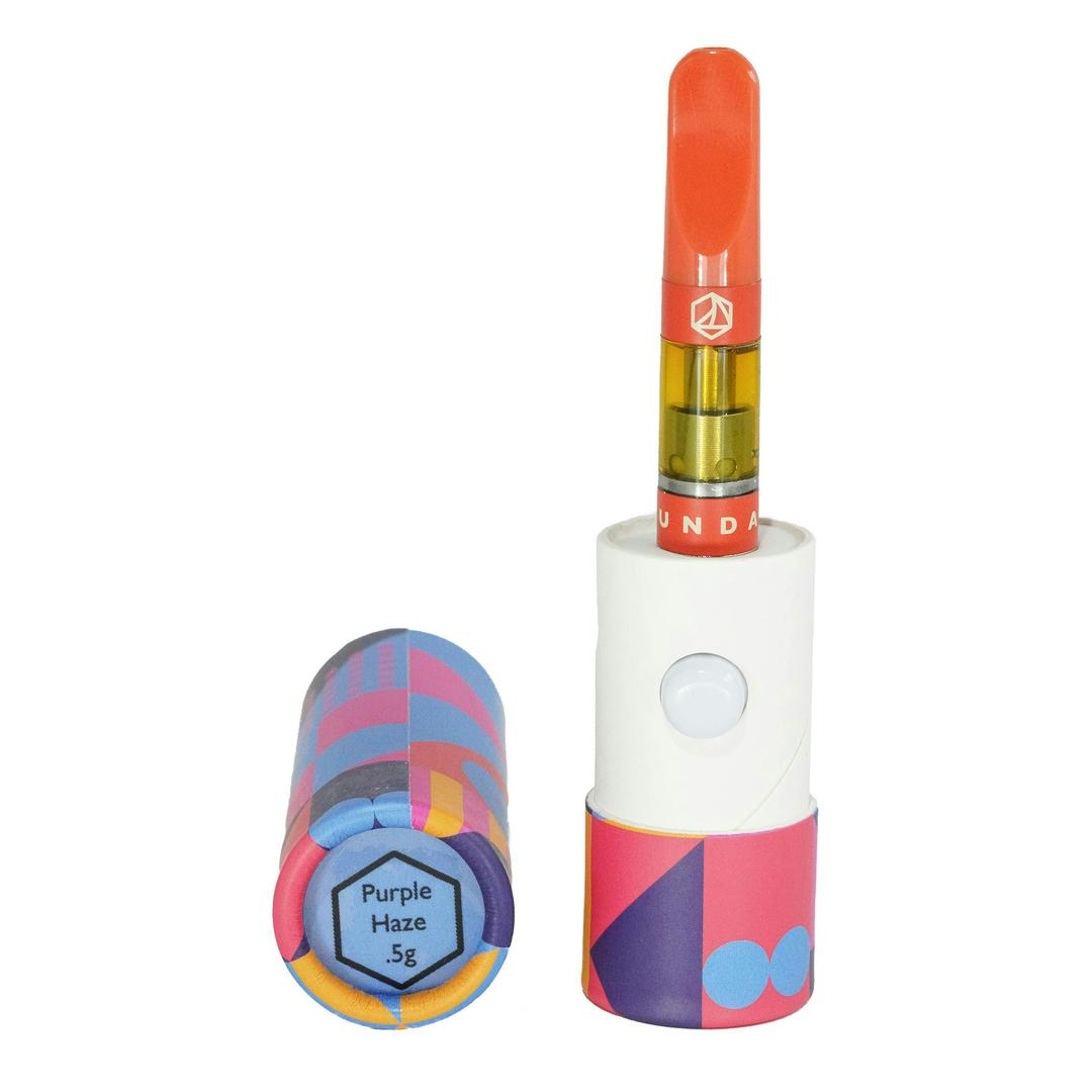 0.5g Cured Resin Cartridge Purple Haze