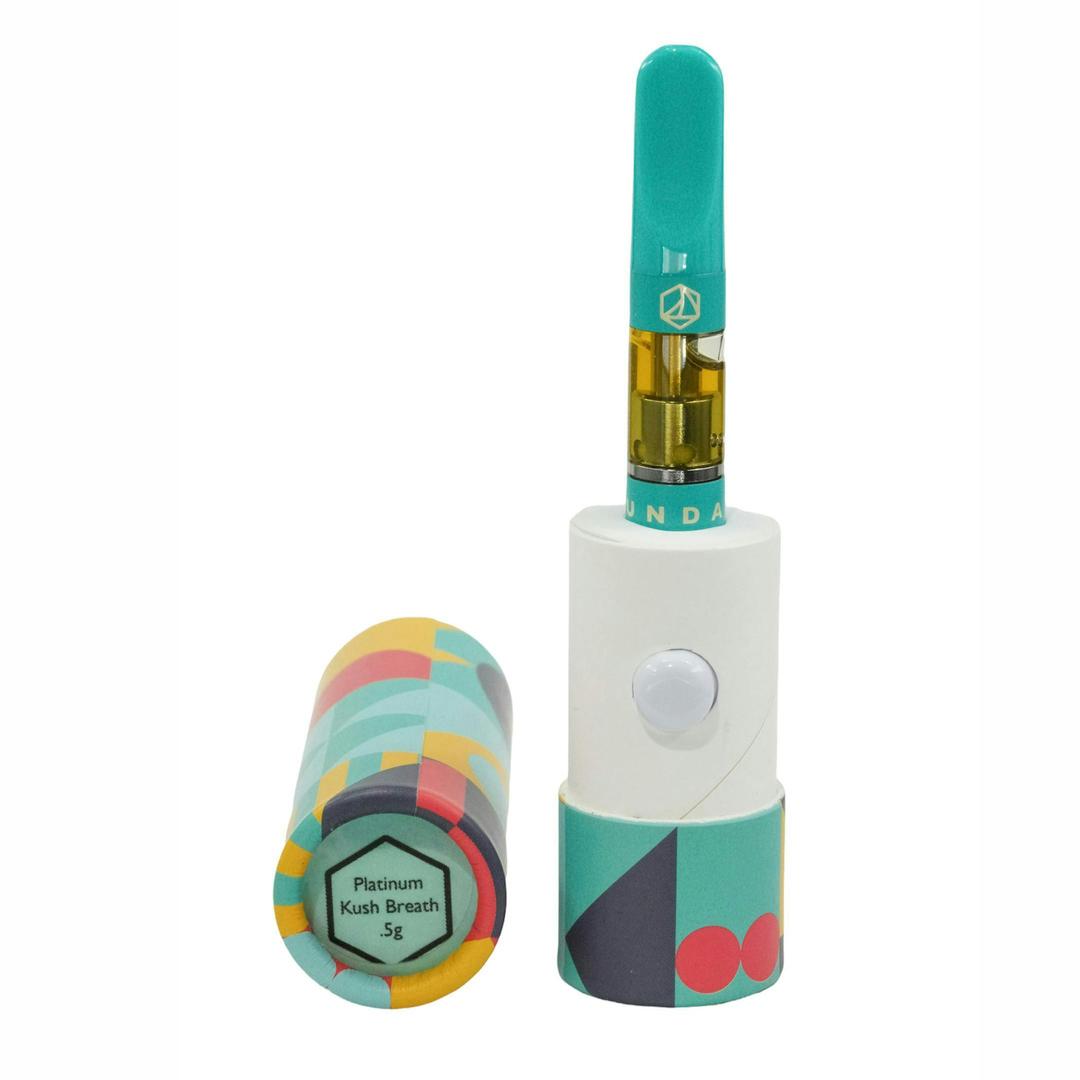 0.5g Live Resin Cartridge Platinum Kush Breath