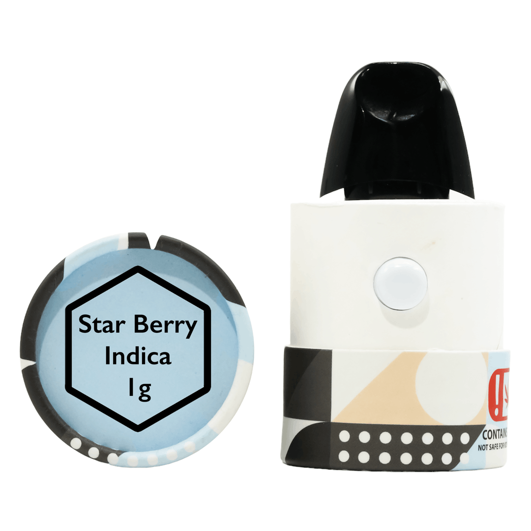 1g Bellos Pod Star Berry Indica