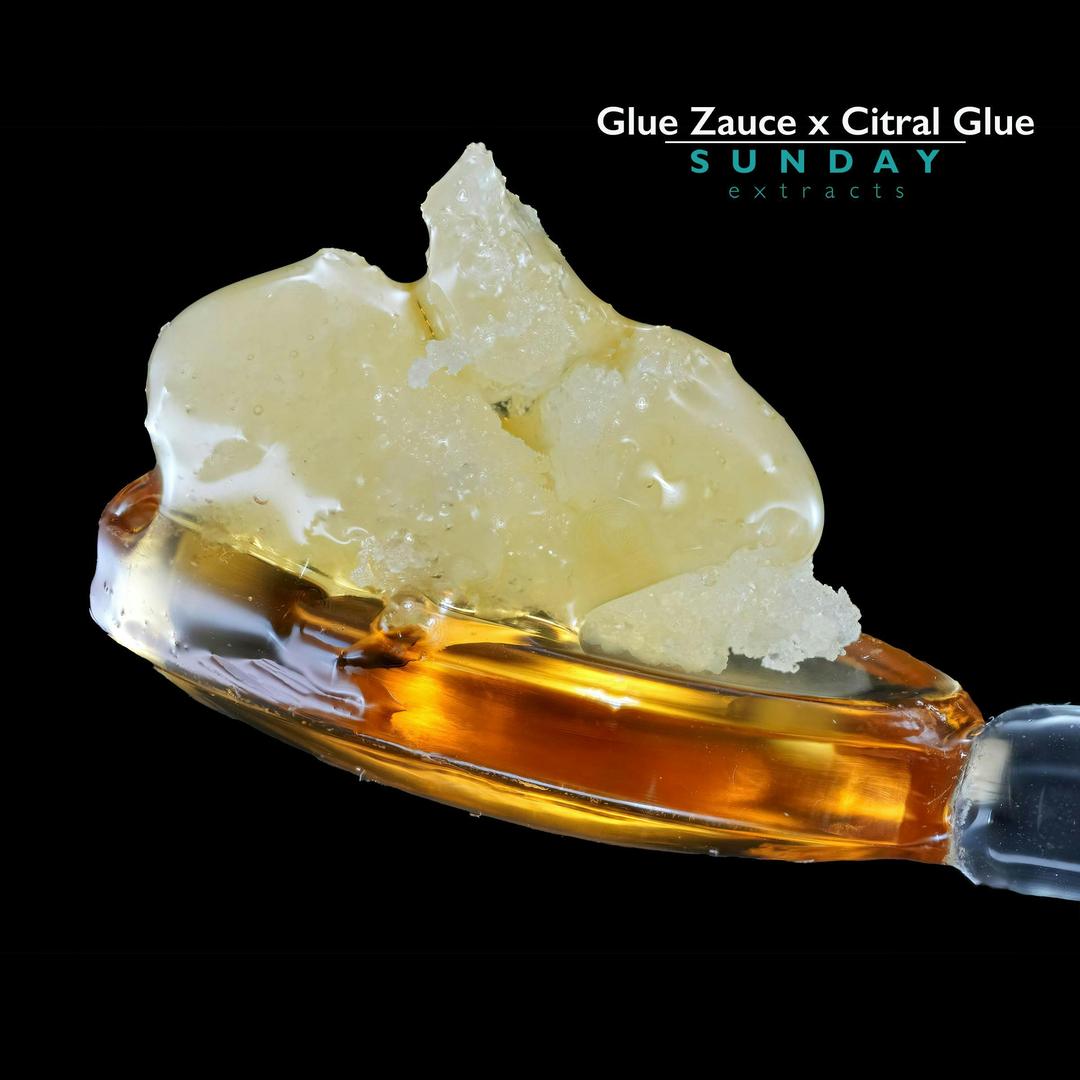 1g Concentrate Cured Resin - Glue Zauce x Citral Glue