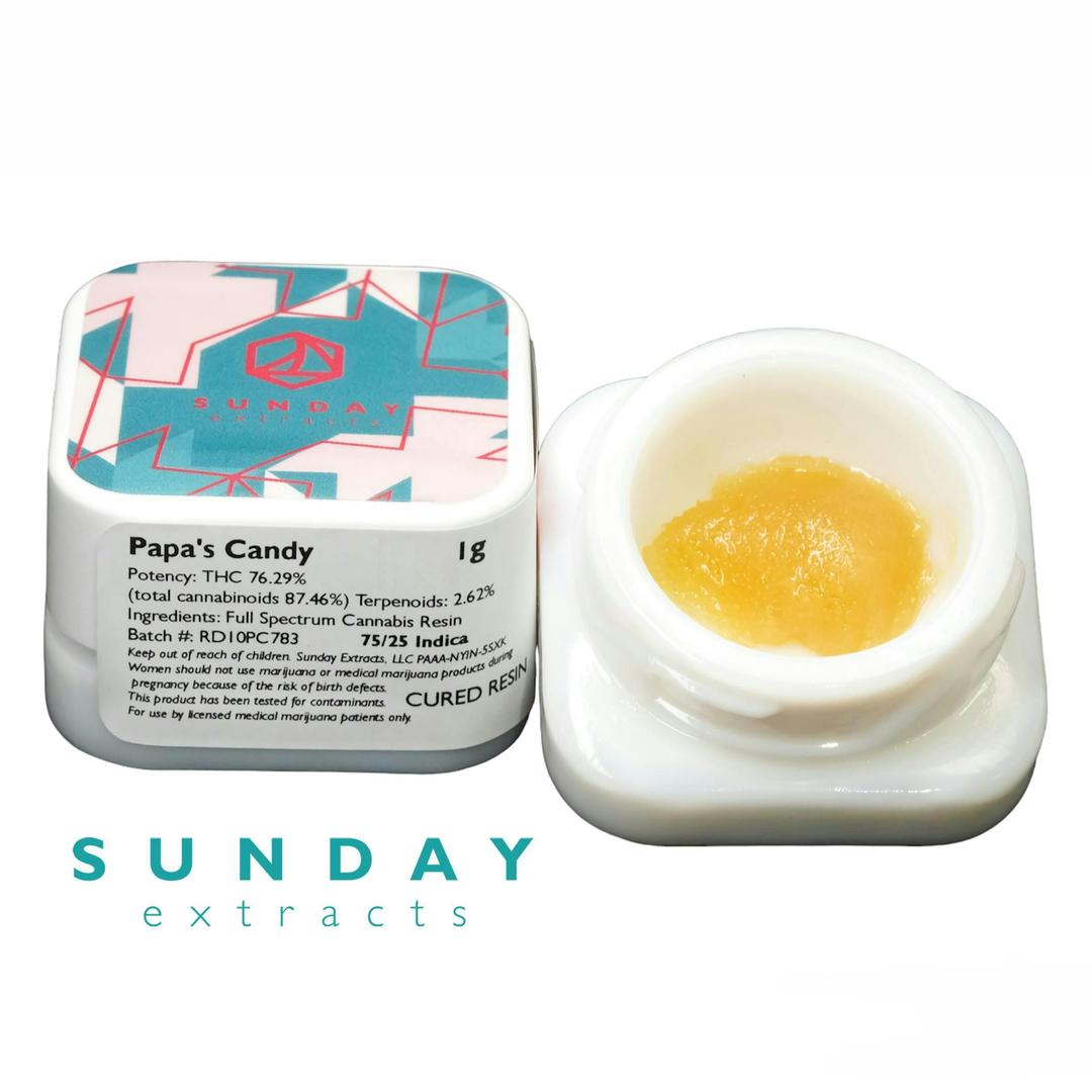 1g Concentrate Papa's Candy