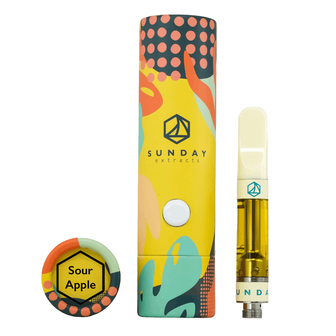 1g Sour Apple Cartridge