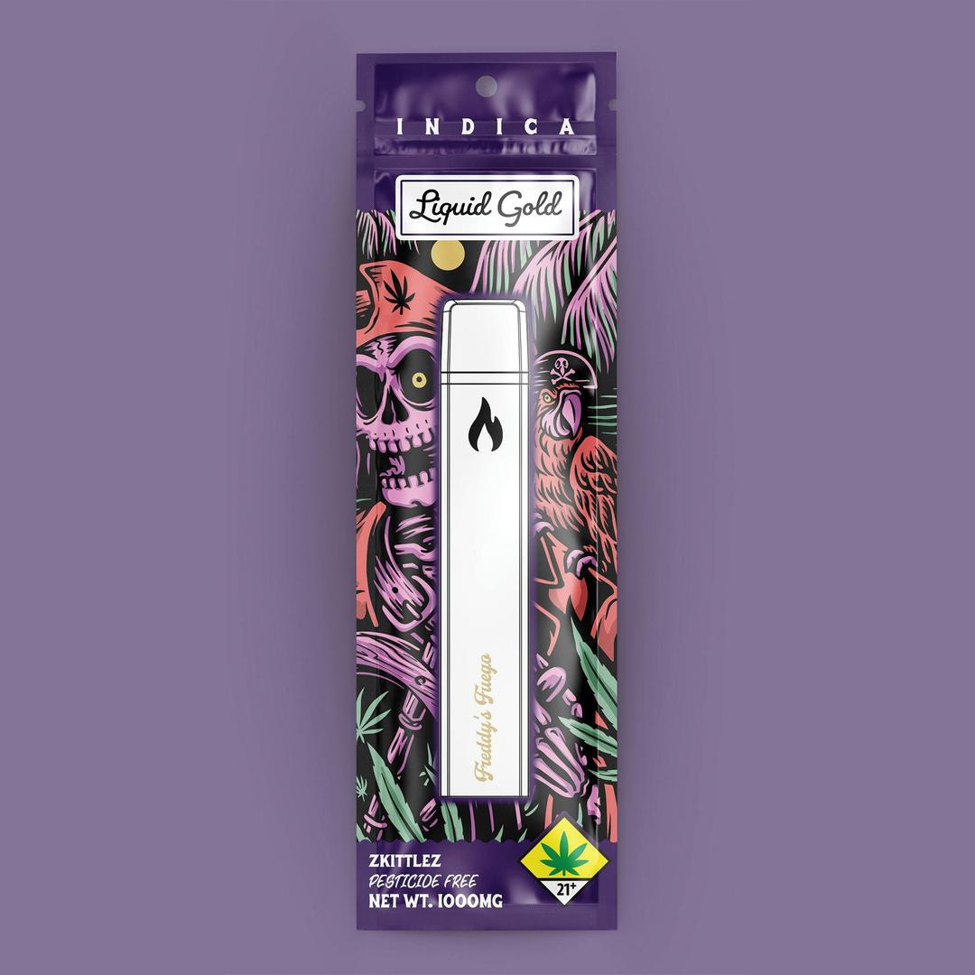 Zkittlez (Liquid Gold) - Disposable