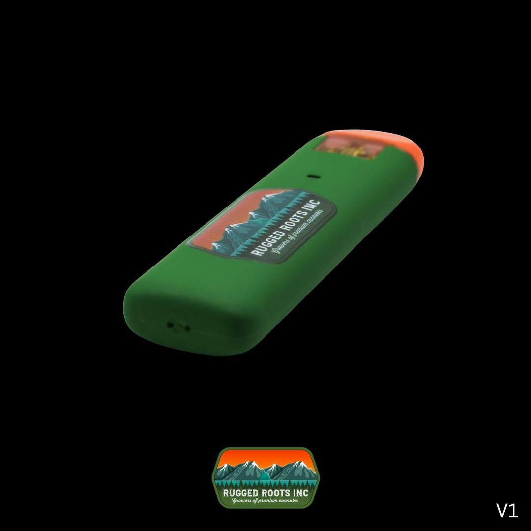Rugged Roots | Disposable Cured Resin Apples & Bananas Cartridge 0.5g