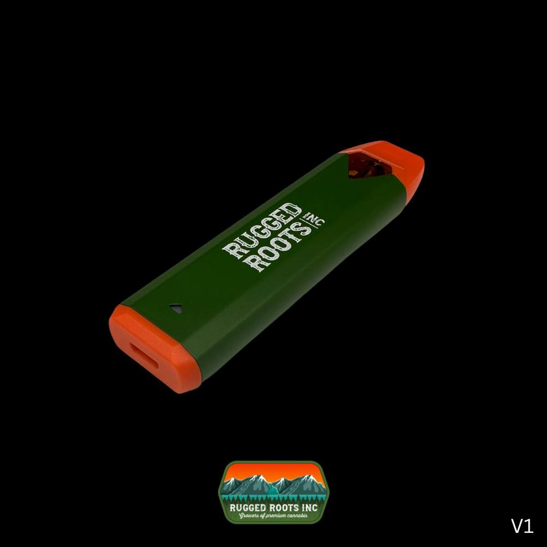 Rugged Roots | Disposable Elevated Terpene Garlic Fumez Cartridge 1g