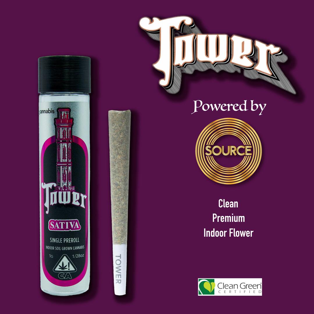 Lemon Royale - Tower - 1G Sativa Preroll