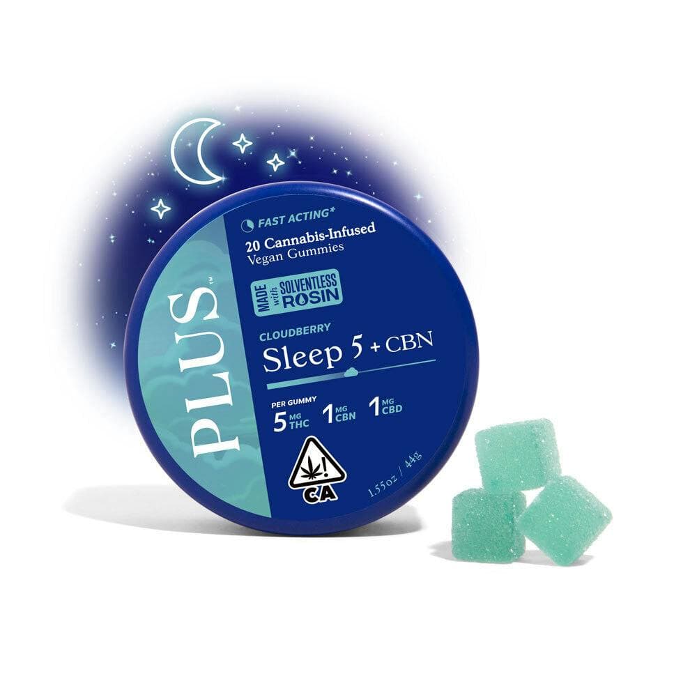 Cloudberry Sleep 5:1:1 Gummies [Solventless Rosin]