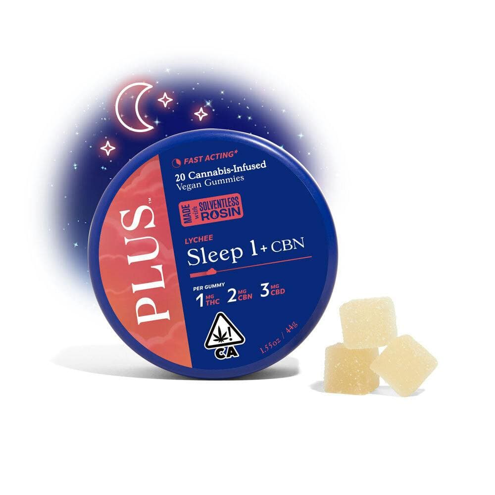 Lychee Sleep 1:2:3 Gummies [Solventless Rosin]