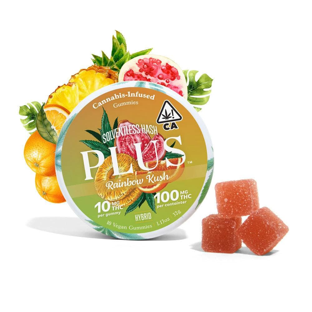 Rainbow Kush Hybrid Solventless Gummies